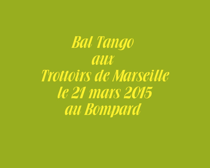 Bal tango du21 mars